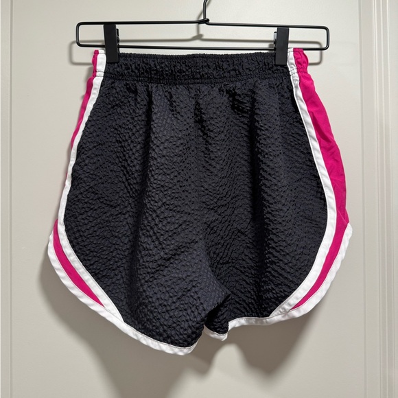 Nike Women's Tempo Dri-Fit Black and Pink Shorts - Picture 4 of 5